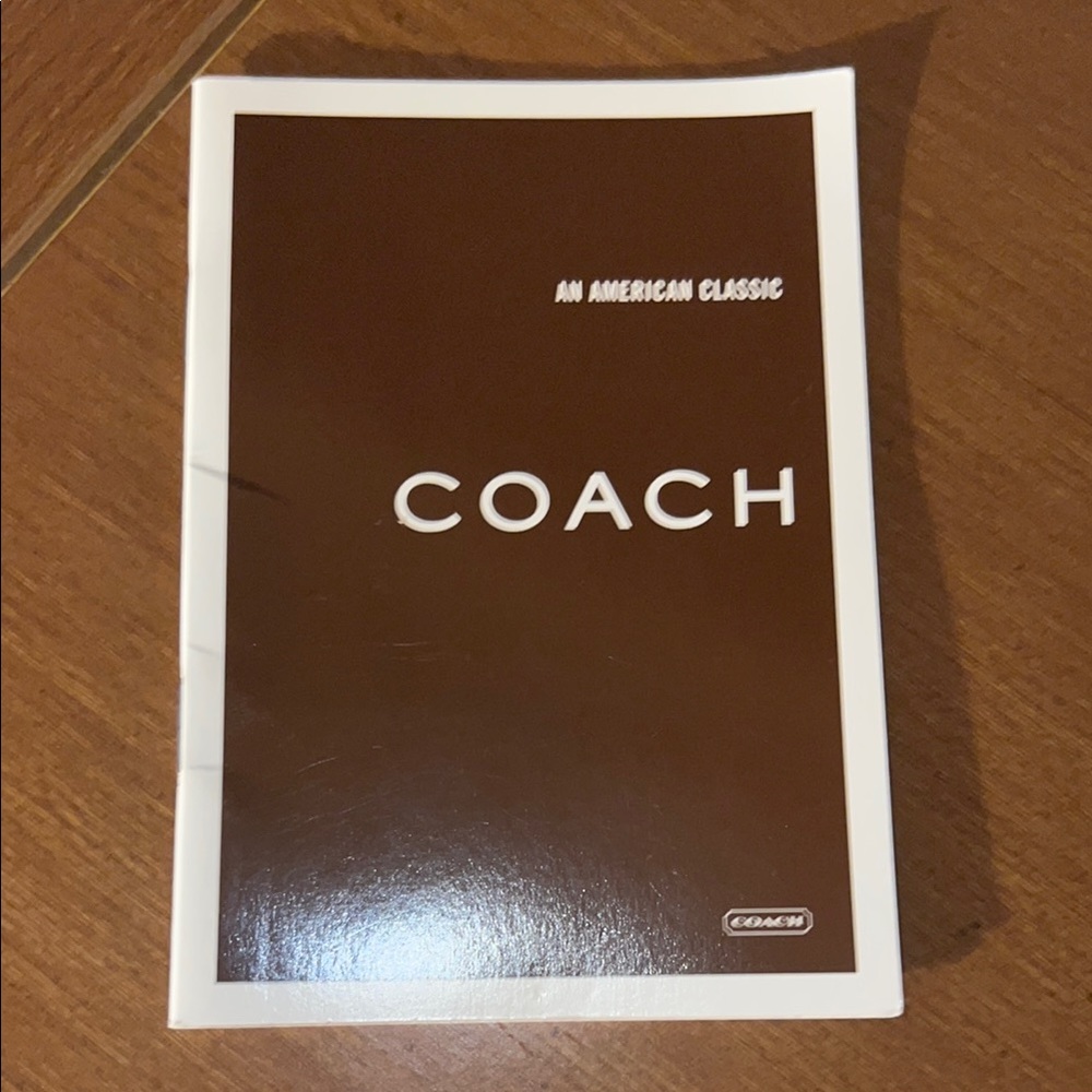 Coach Brand History Booklet